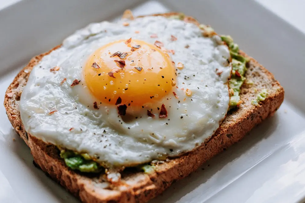 Avocado Toast with an Egg on Top
