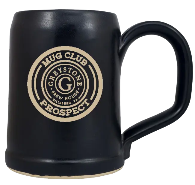 Greystone Brewhouse Mug Club Mug with Logo